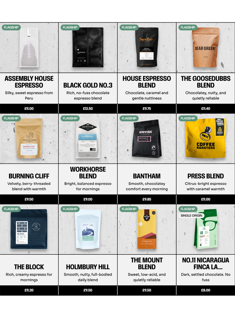 How it works 1 - browse UK specialty roasted coffee